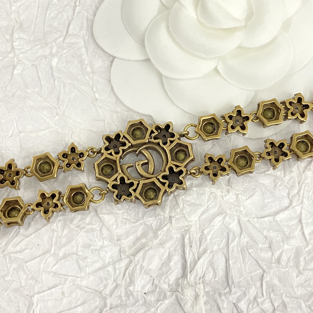 【GUCCI】ブレスレット、ファッションシンプルなスタイル