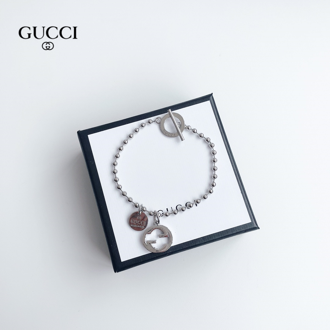 【GUCCI】ブレスレット、ファッションシンプルなスタイル