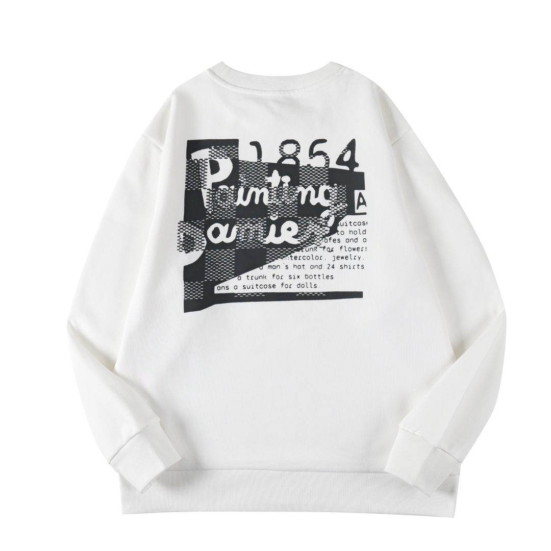 【LOUIS VUITTON  公式旗艦店】ルイヴィトン 丸首の衛衣 スウェットご好評に付き再入荷！