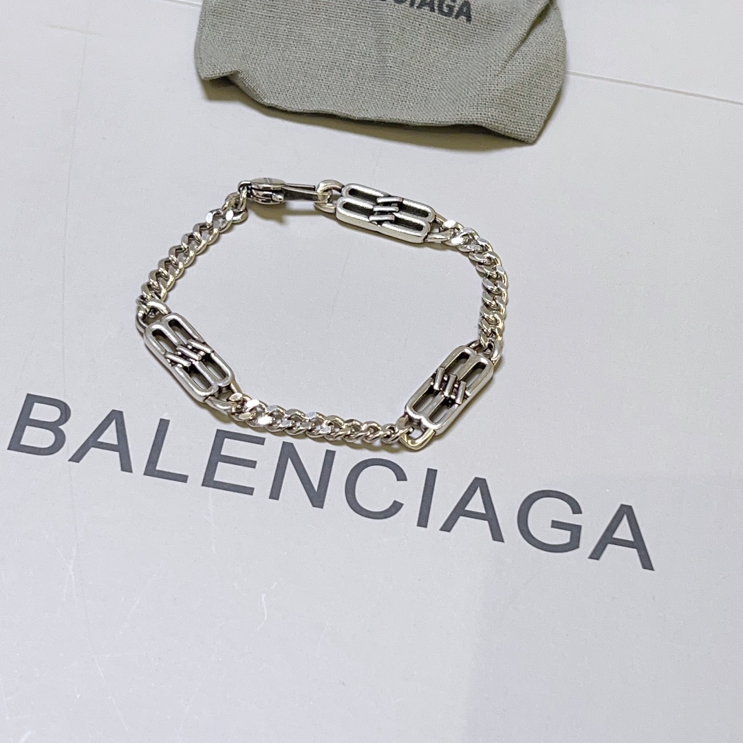 【BALENCIAGA】ブレスレット、ファッションシンプルなスタイル