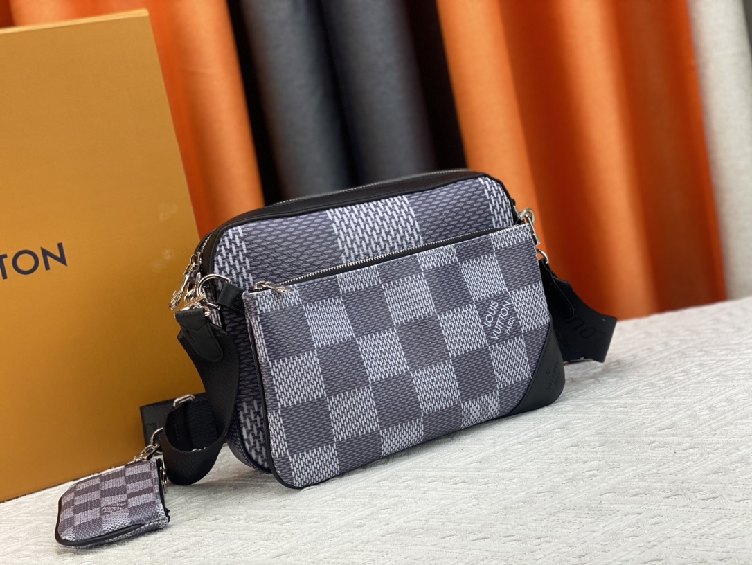 【LOUIS VUITTON 公式旗艦店】ルイヴィトン  斜めがけバッグ当日出荷 好評に付き再入荷！25*18.5*7CM