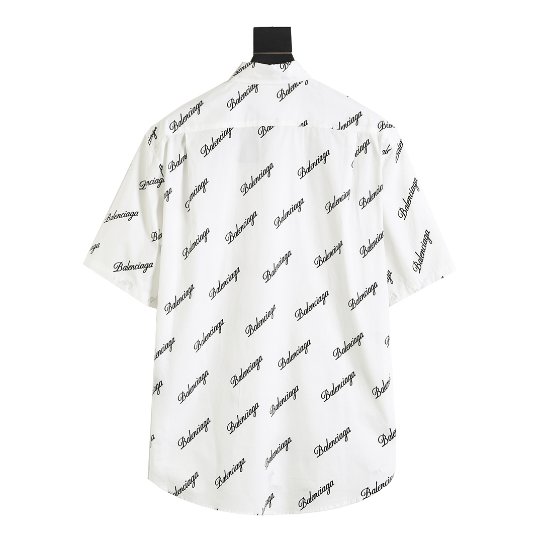 【BALENCIAGA  公式旗艦店】バレンシアガ 半袖シャツご好評に付き再入荷！