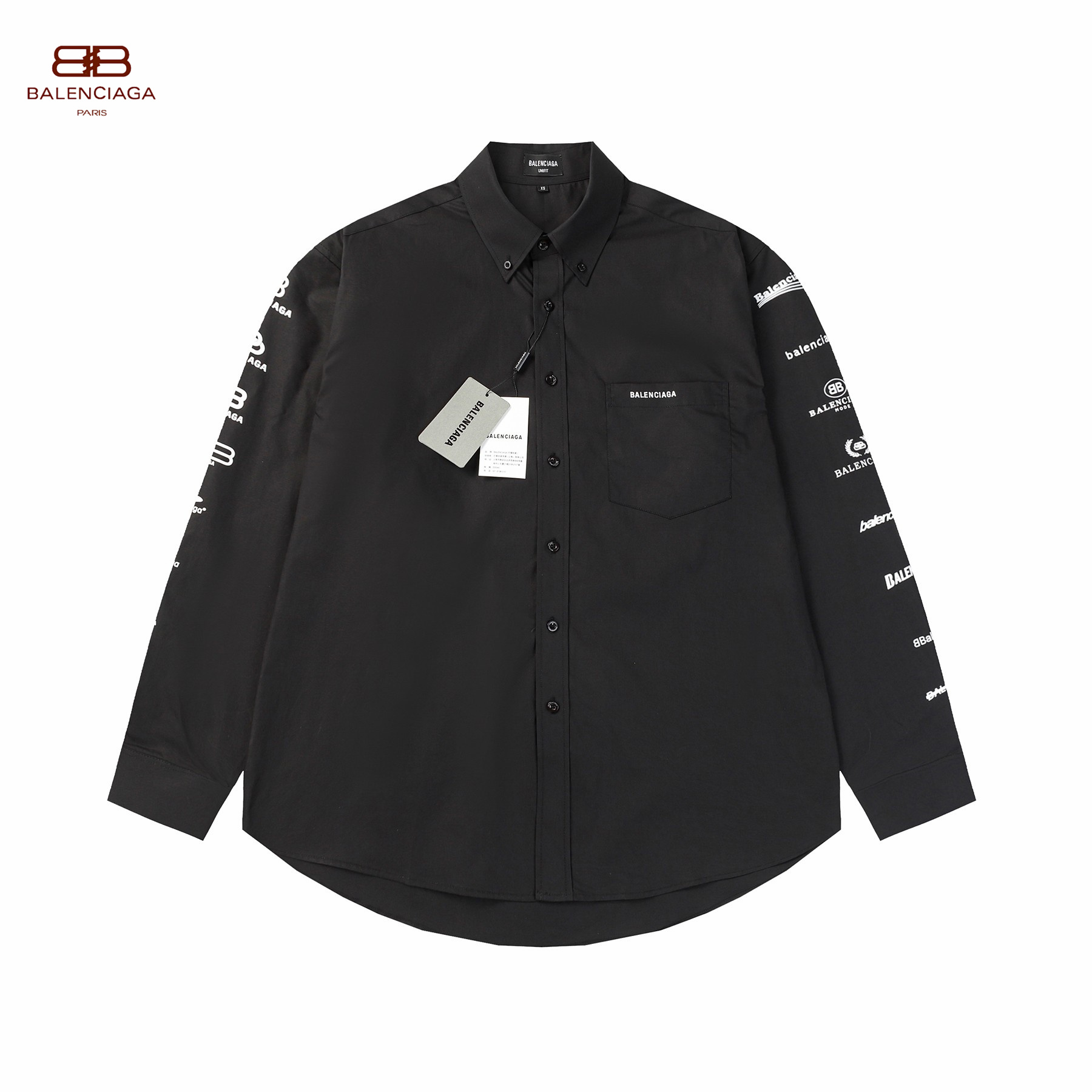 【BALENCIAGA 公式旗艦店】バレンシアガ  シャツ  ご好評に付き再入荷 240715