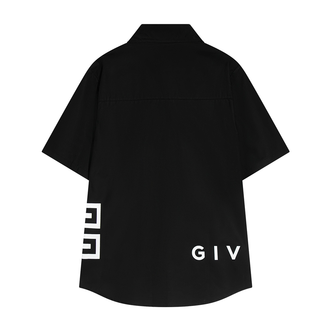 【GIVENCHY 公式旗艦店】ジバンシー 半袖シャツ ご好評に付き再入荷 240716