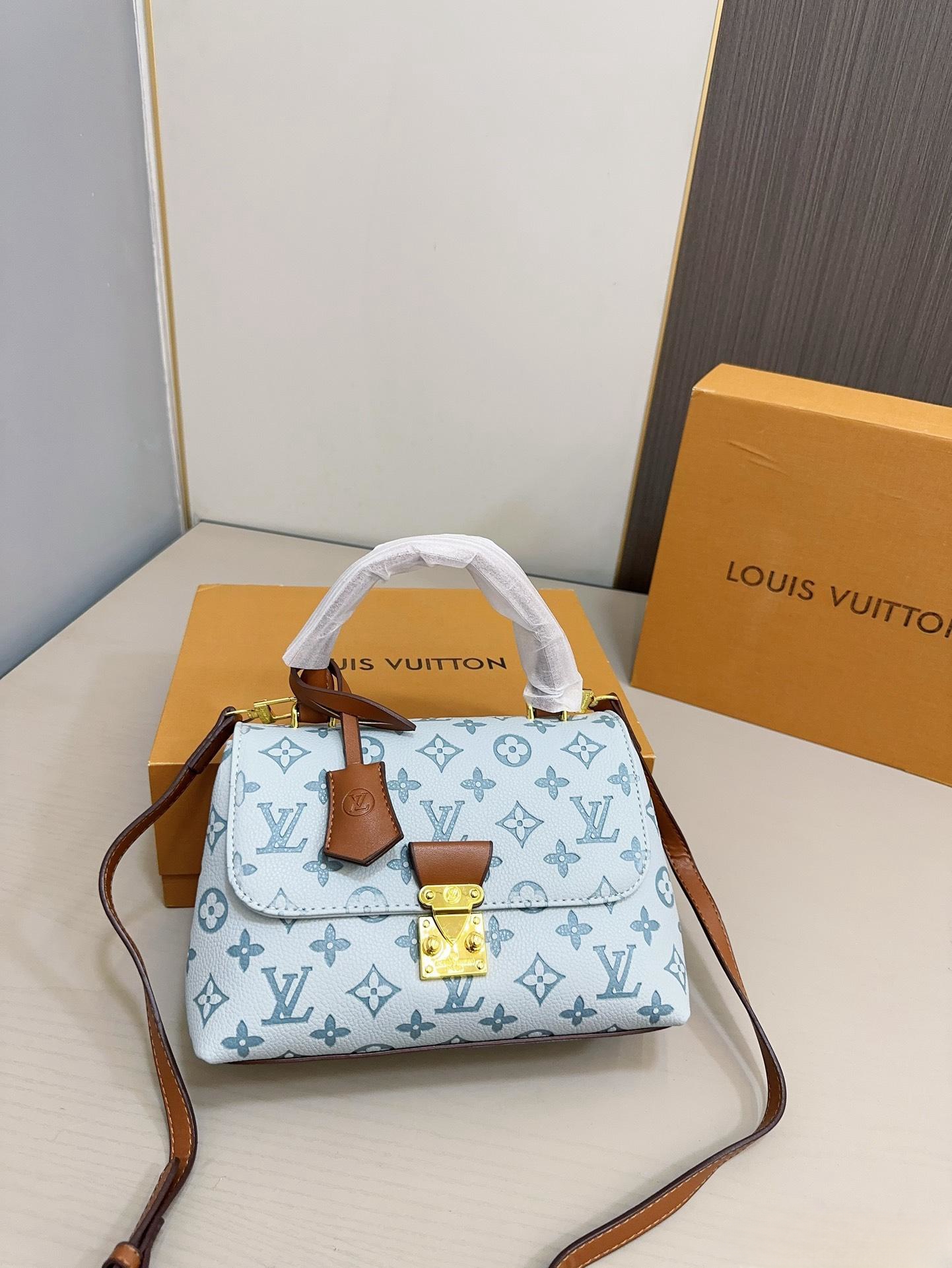 【LOUIS VUITTON 公式旗艦店】ルイヴィトン  斜めがけバッグ 当日出荷 好評に付き再入荷！25*18CM  1240722