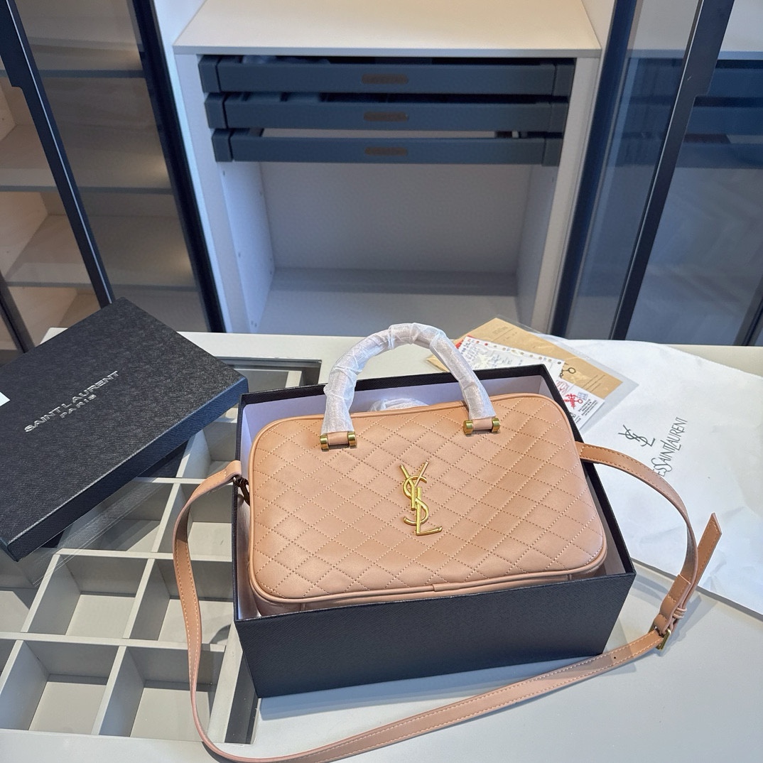 【YSL SAINT LAURENT 公式旗艦店】サンローラン  旅行かばん 当日出荷 好評に付き再入荷！31*19*13CM 240722