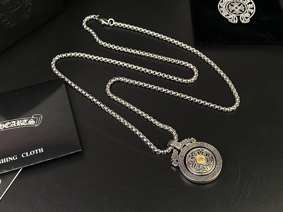 【CHROME HEARTS】ネックレス、新しいネックレス万能シンプルファッションオーナメント 240727