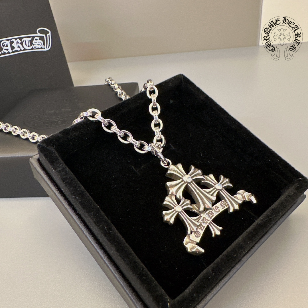 【CHROME HEARTS】ネックレス、新しいネックレス万能シンプルファッションオーナメント 240727