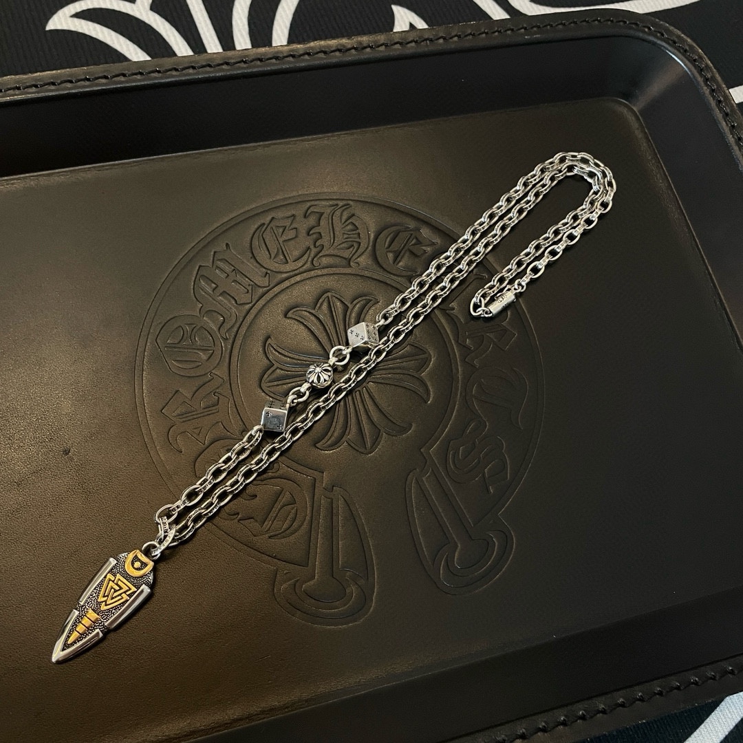 【CHROME HEARTS】ネックレス、新しいネックレス万能シンプルファッションオーナメント 240727