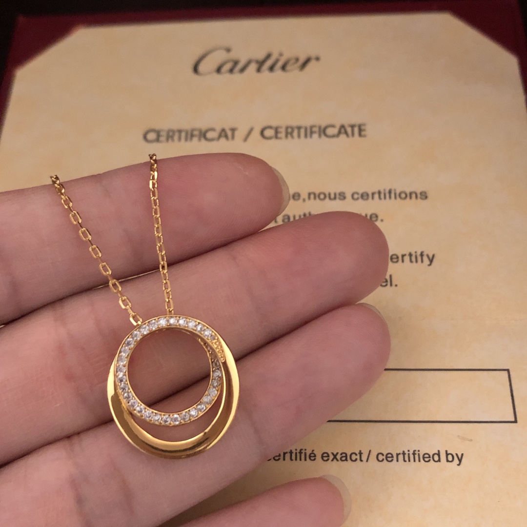 【CARTIER】ネックレス、新しいネックレス万能シンプルファッションオーナメント 2472