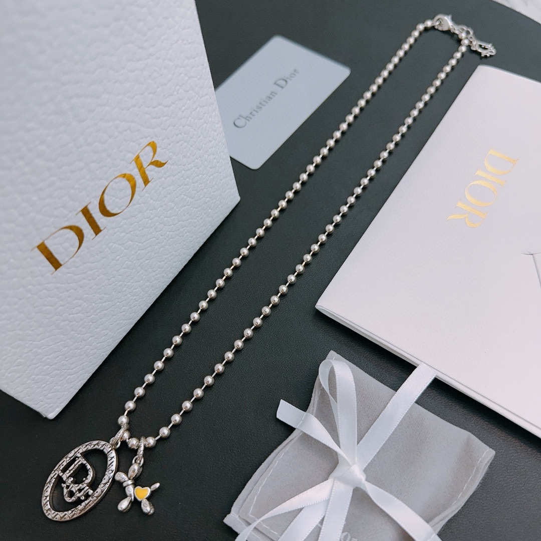 【DIOR】ネックレス、新しいネックレス万能シンプルファッションオーナメント 240730