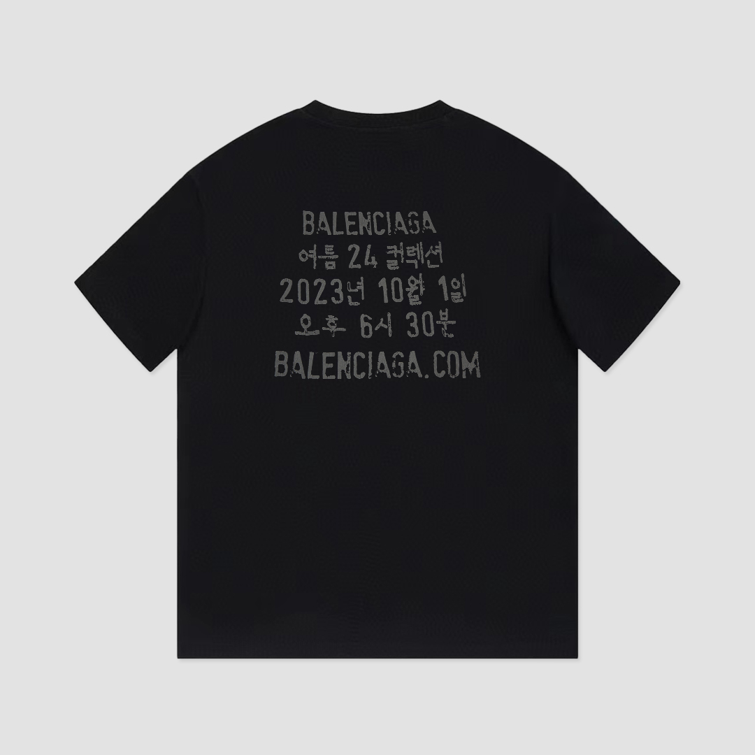 【BALENCIAGA  公式旗艦店】バレンシアガ  Tシャツ ご好評に付き再入荷 240731