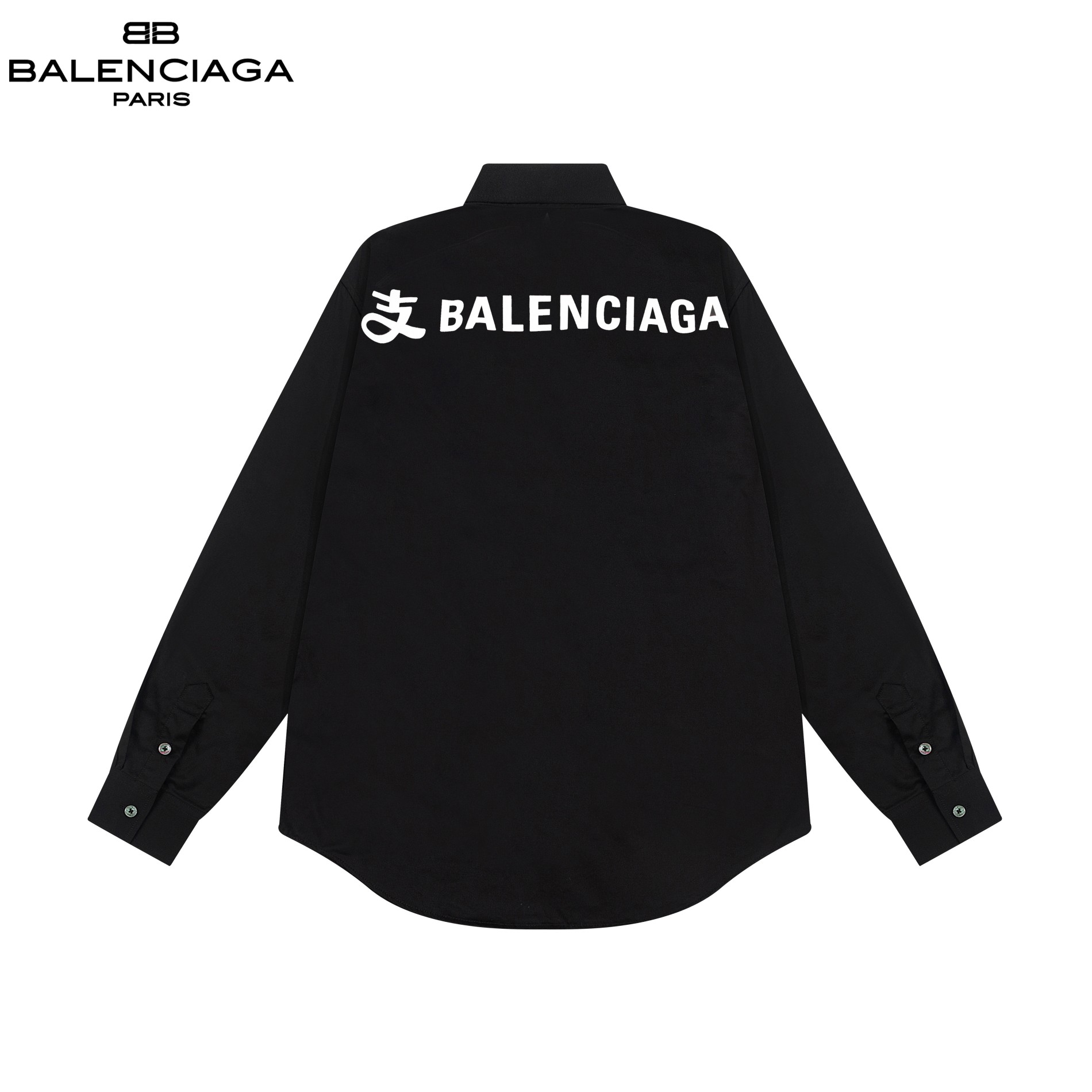 【BALENCIAGA 公式旗艦店】バレンシアガ  シャツ  ご好評に付き再入荷 240715