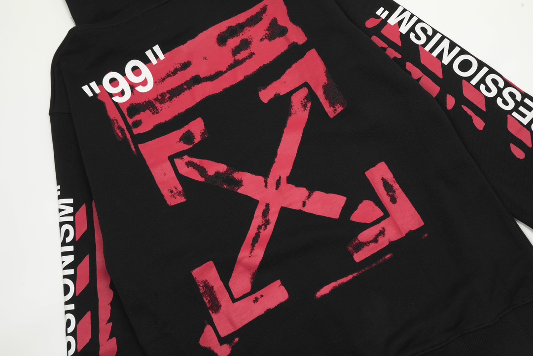 【OFF-WHITE  公式旗艦店】オフホワイトパーカースウェットご好評に付き再入荷 240806