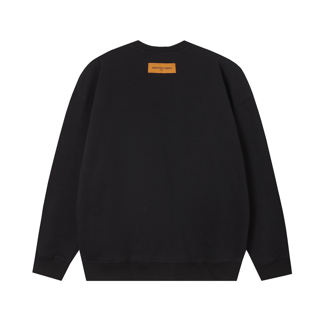 【LOUIS VUITTON  公式旗艦店】ルイヴィトン 丸首の衛衣 スウェット ご好評に付き再入荷 240808