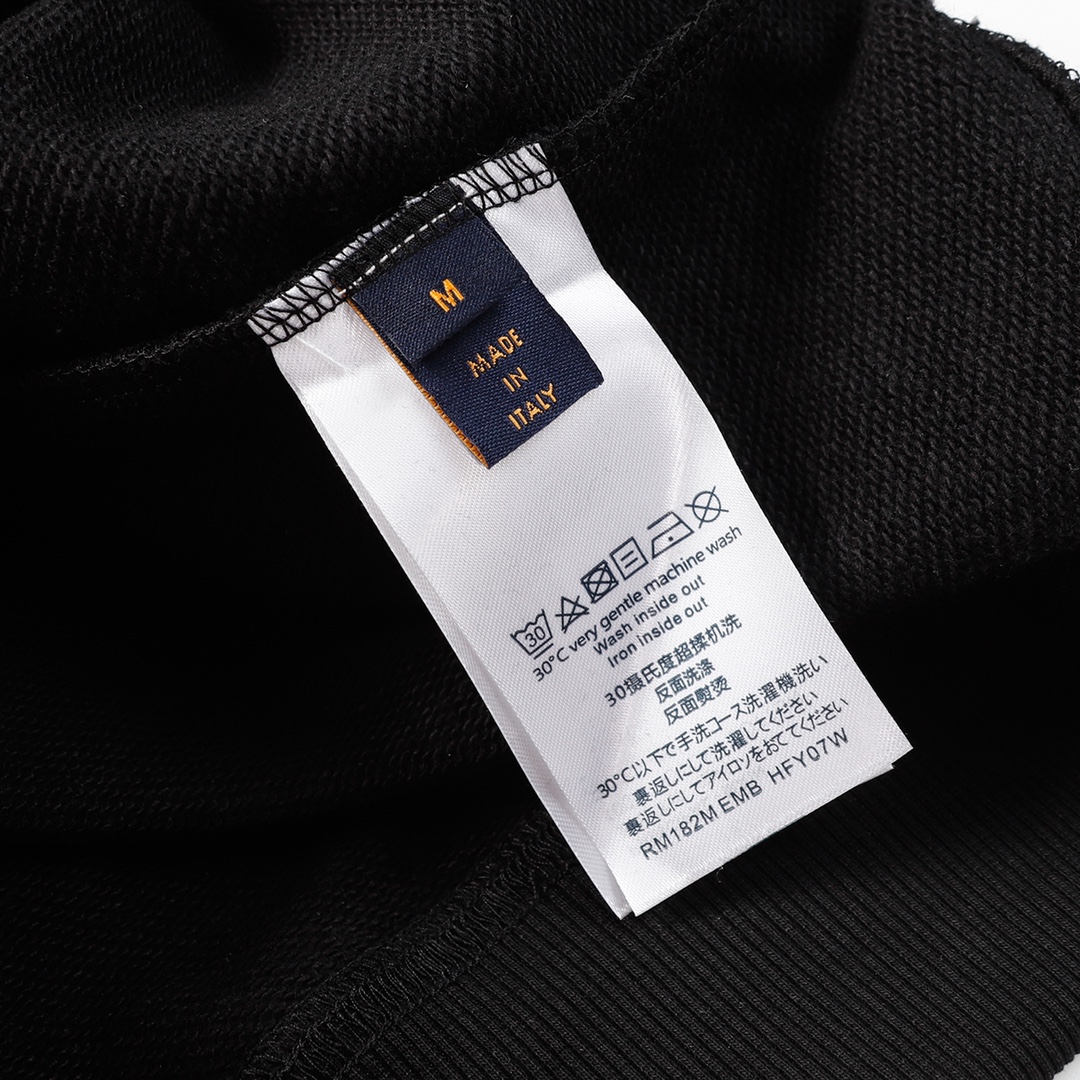 【LOUIS VUITTON  公式旗艦店】ルイヴィトン 丸首の衛衣 スウェット ご好評に付き再入荷 240808