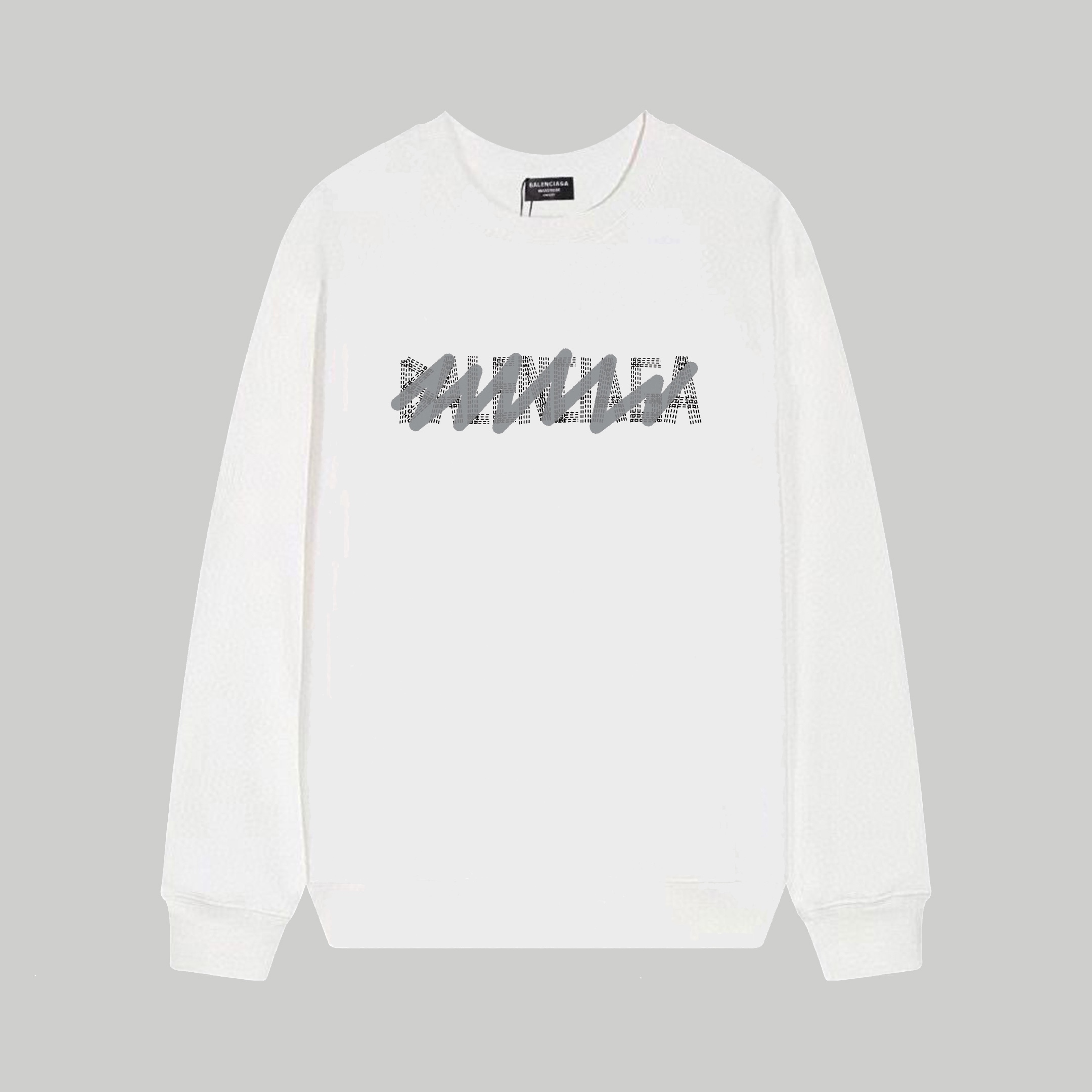 【BALENCIAGA 公式旗艦店】バレンシアガ 丸首の衛衣 スウェット ご好評に付き再入荷 240809