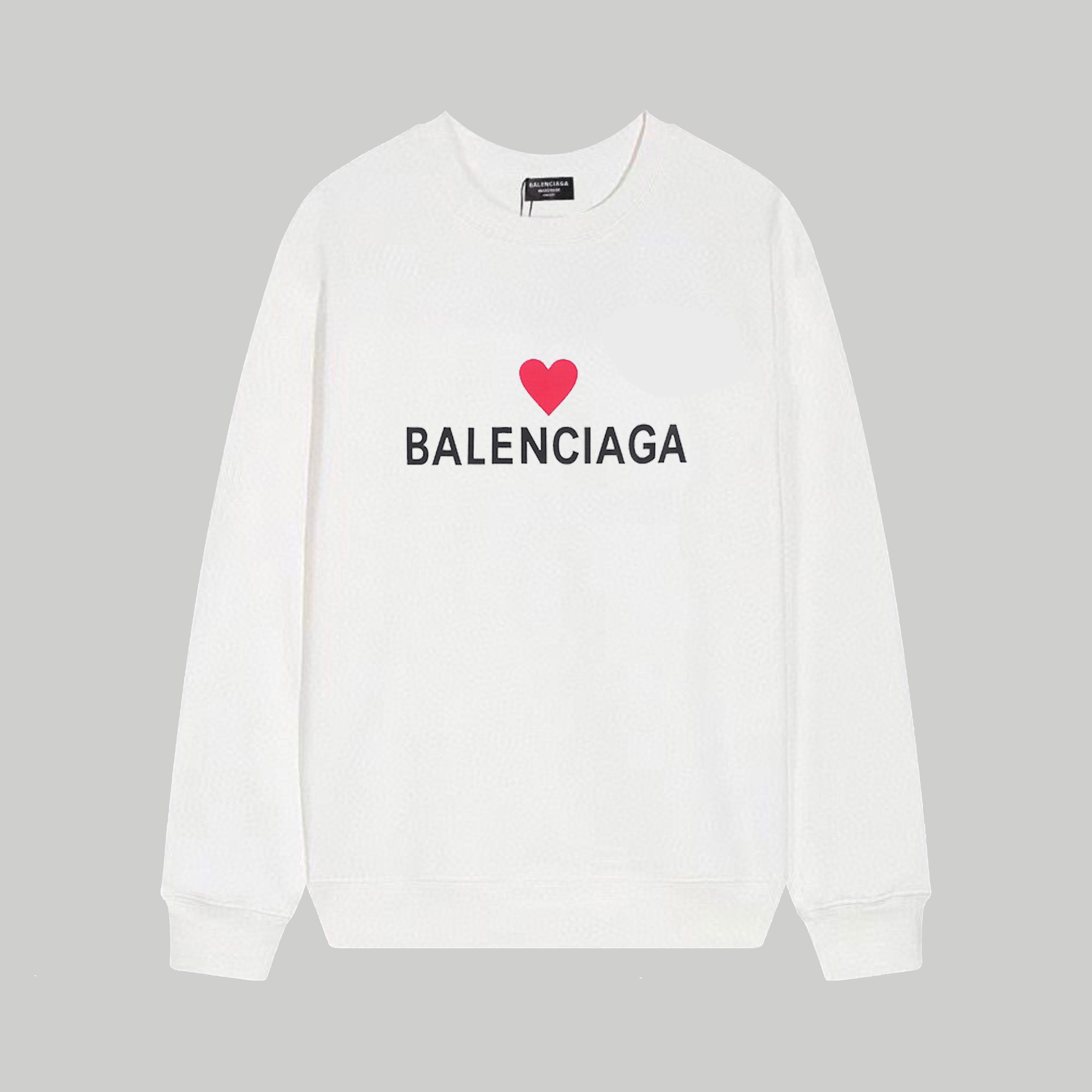 【BALENCIAGA 公式旗艦店】バレンシアガ 丸首の衛衣 スウェット ご好評に付き再入荷 240809
