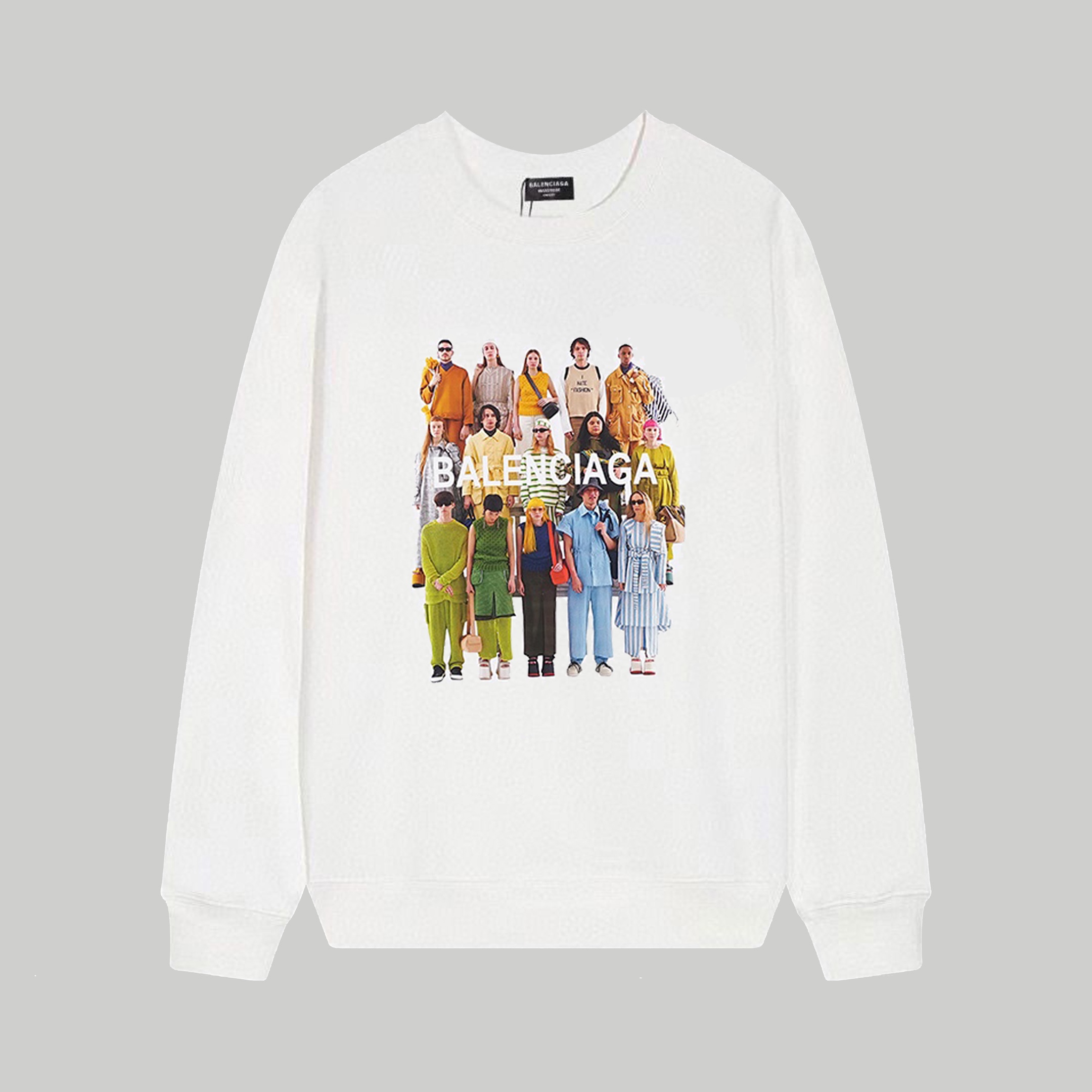 【BALENCIAGA 公式旗艦店】バレンシアガ 丸首の衛衣 スウェット ご好評に付き再入荷 240809