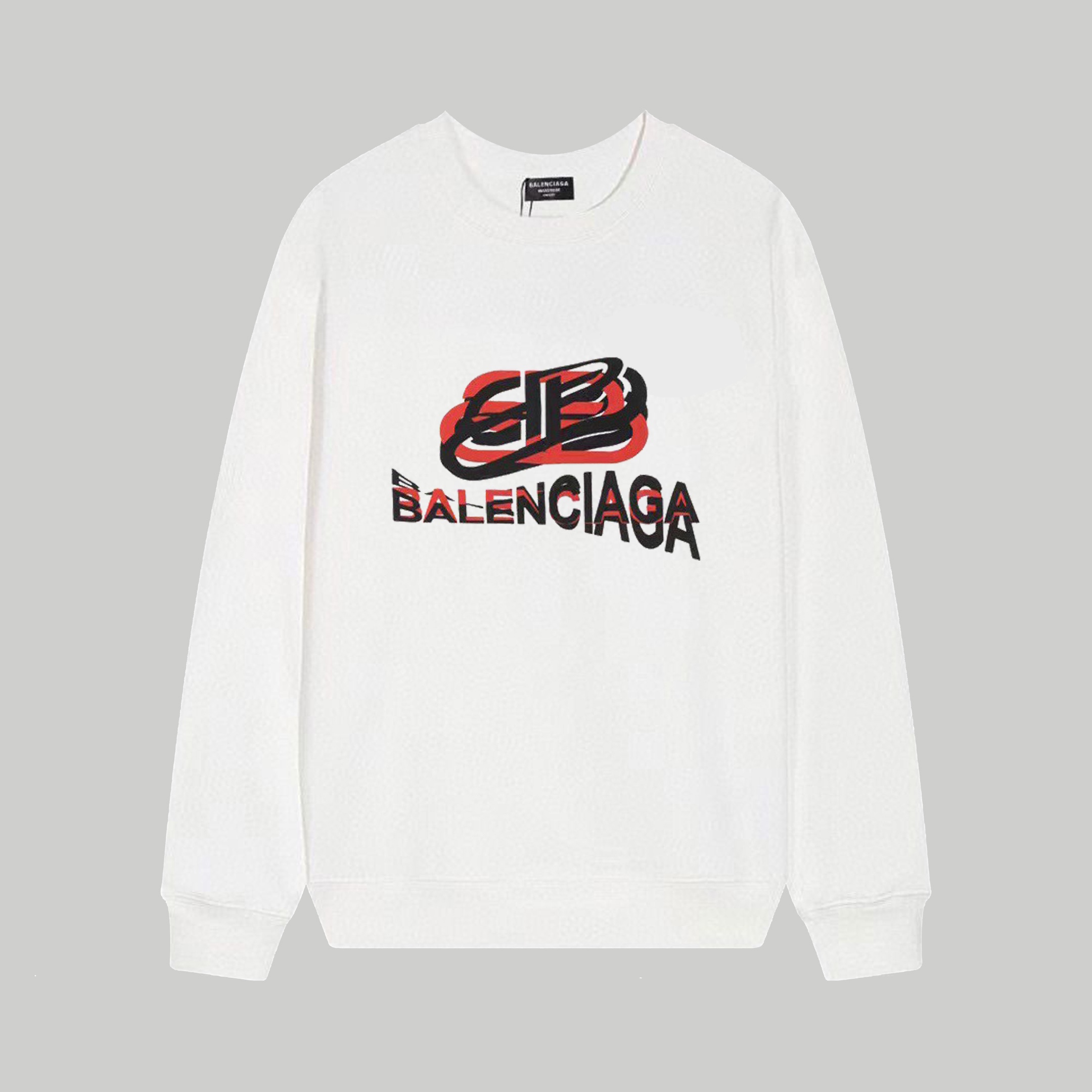 【BALENCIAGA 公式旗艦店】バレンシアガ 丸首の衛衣 スウェット ご好評に付き再入荷 240809