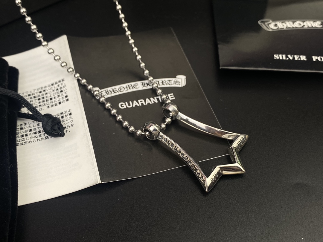【CHROME HEARTS】ネックレス、新しいネックレス万能シンプルファッションオーナメント240812