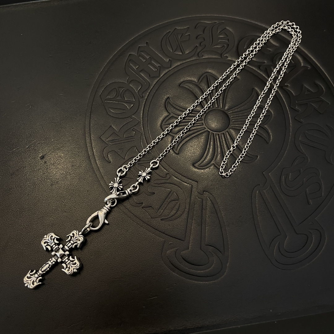 【CHROME HEARTS】ネックレス、新しいネックレス万能シンプルファッションオーナメント240812