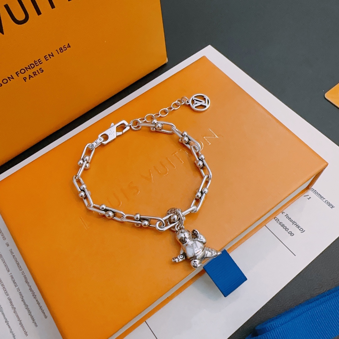 【LOUIS VUITTON】ブレスレット、ファッションシンプルなスタイル240813