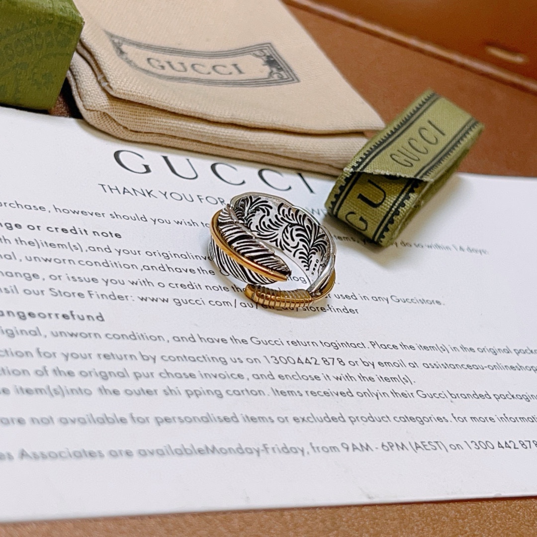 【GUCCI】グッチ 指輪  240815