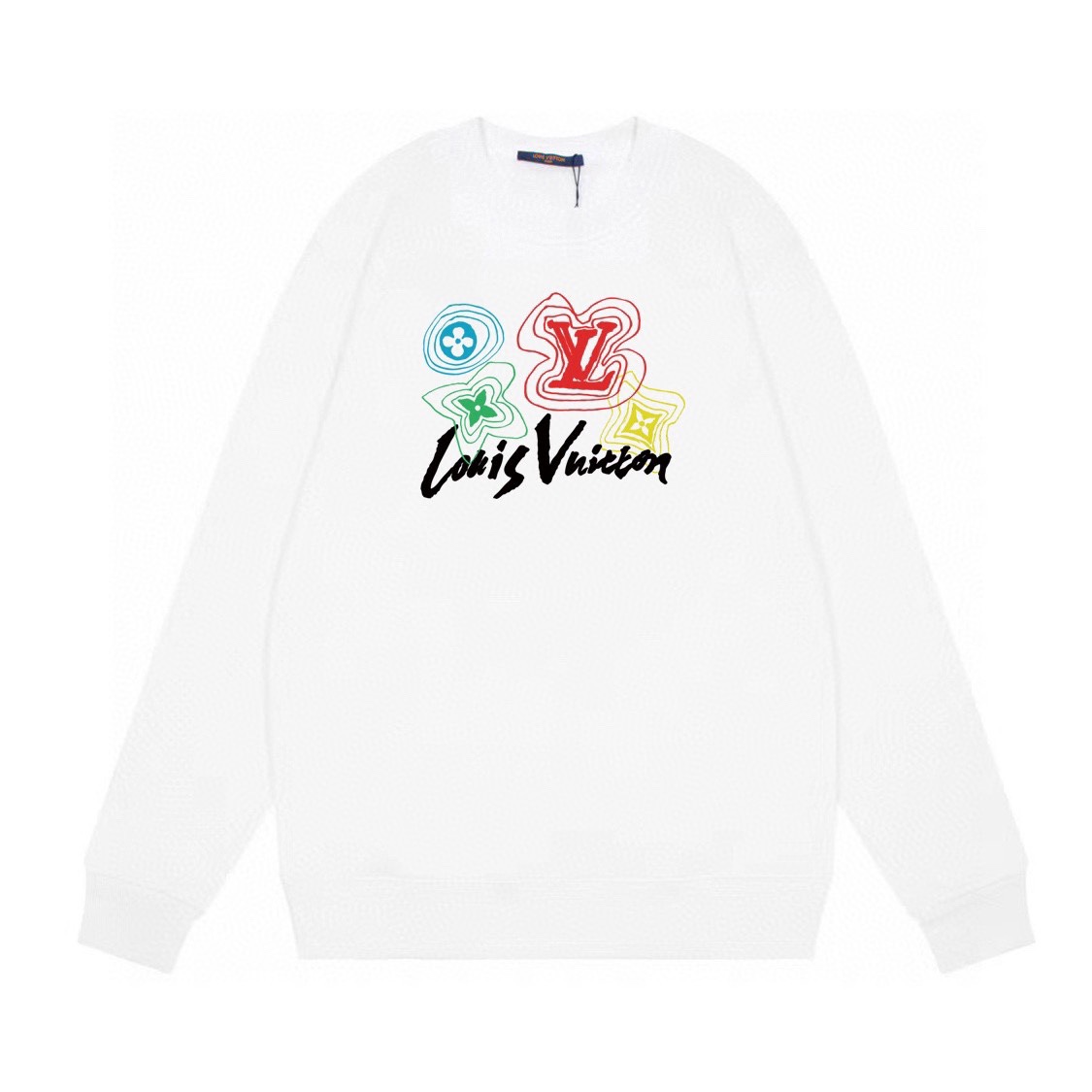 【LOUIS VUITTON 公式旗艦店】ルイヴィトン 丸首の衛衣 スウェットご好評に付き再入荷 240817