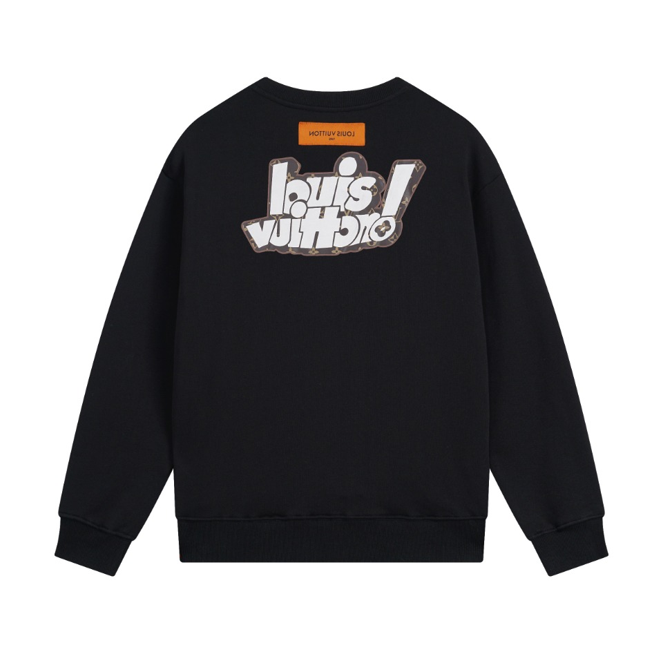 【LOUIS VUITTON 公式旗艦店】ルイヴィトン 丸首の衛衣 スウェットご好評に付き再入荷 240817