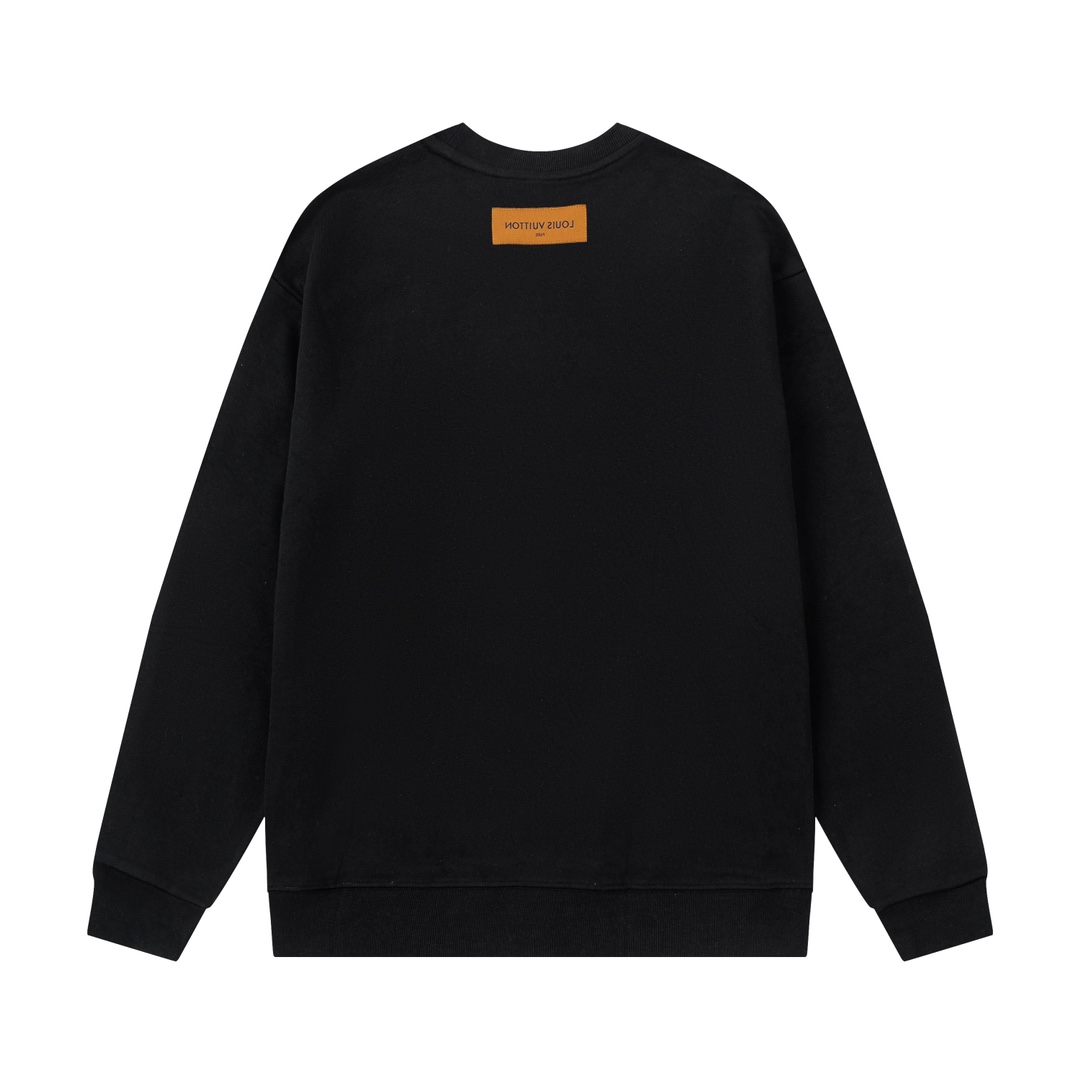 【LOUIS VUITTON  公式旗艦店】ルイヴィトン  丸首の衛衣 スウェットご好評に付き再入荷 240829