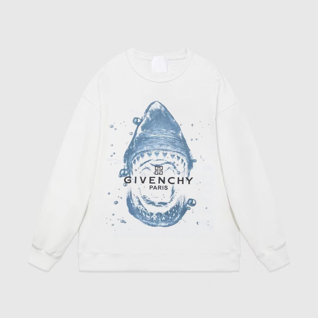 【GIVENCHY 公式旗艦店】ジバンシー 丸首の衛衣 スウェットご好評に付き再入荷 240829