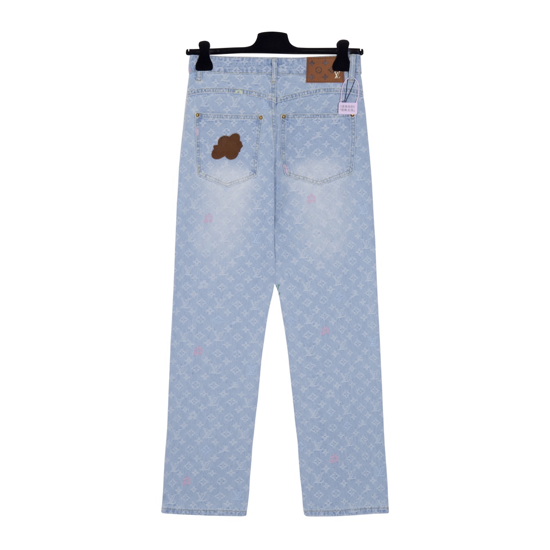 【LOUIS VUITTON  公式旗艦店】ルイヴィトン  ジーパン  ご好評に付き再入荷  240830