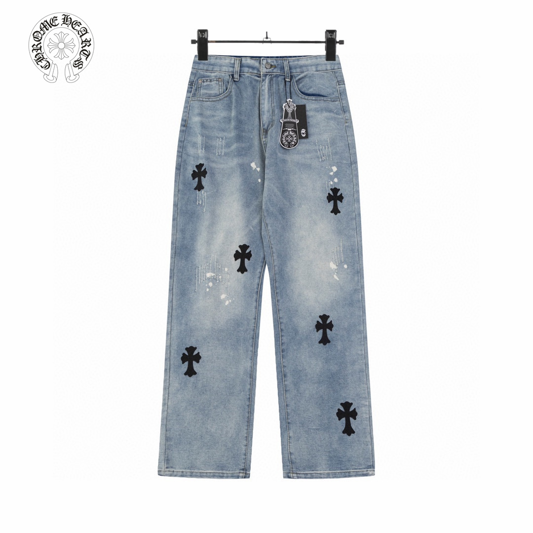 【CHROME HEARTS  公式旗艦店】クロムハーツ  ジーパン  ご好評に付き再入荷  240830