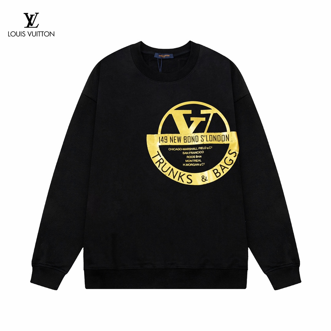 【LOUIS VUITTON  公式旗艦店】ルイヴィトン 丸首の衛衣 スウェット ご好評に付き再入荷  240902