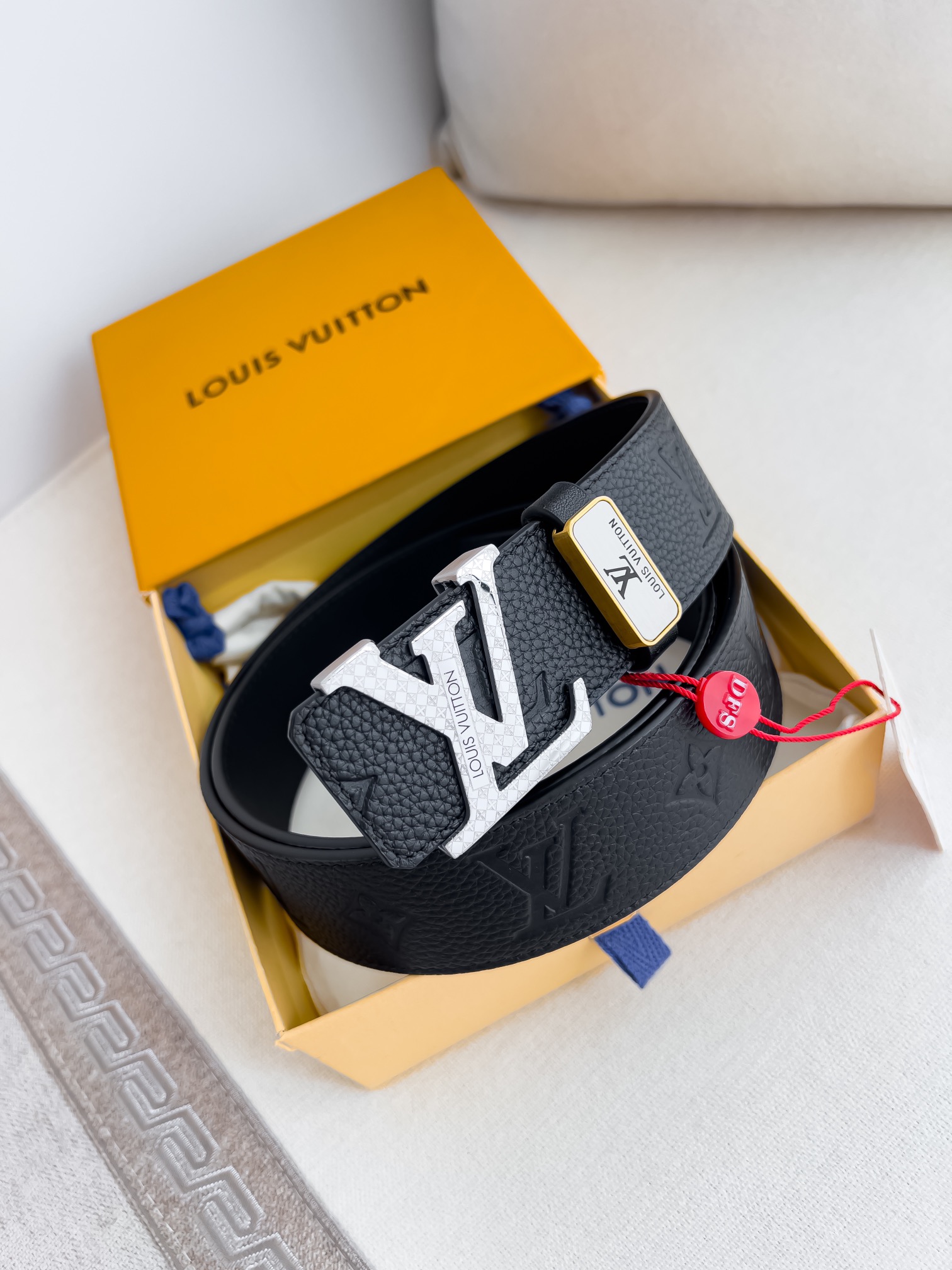 【LOUIS VUITTON】(ルイヴィトン) 3.8cmベルト メンズ  24706