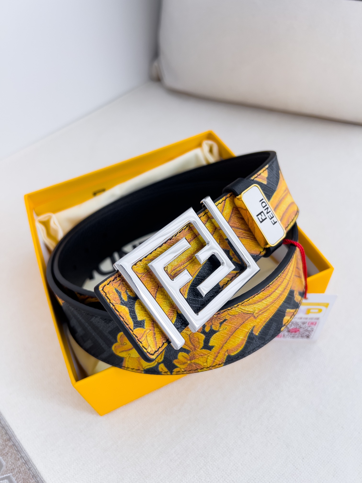 【FENDI】(フェンディ) 4cmベルト メンズ 240903