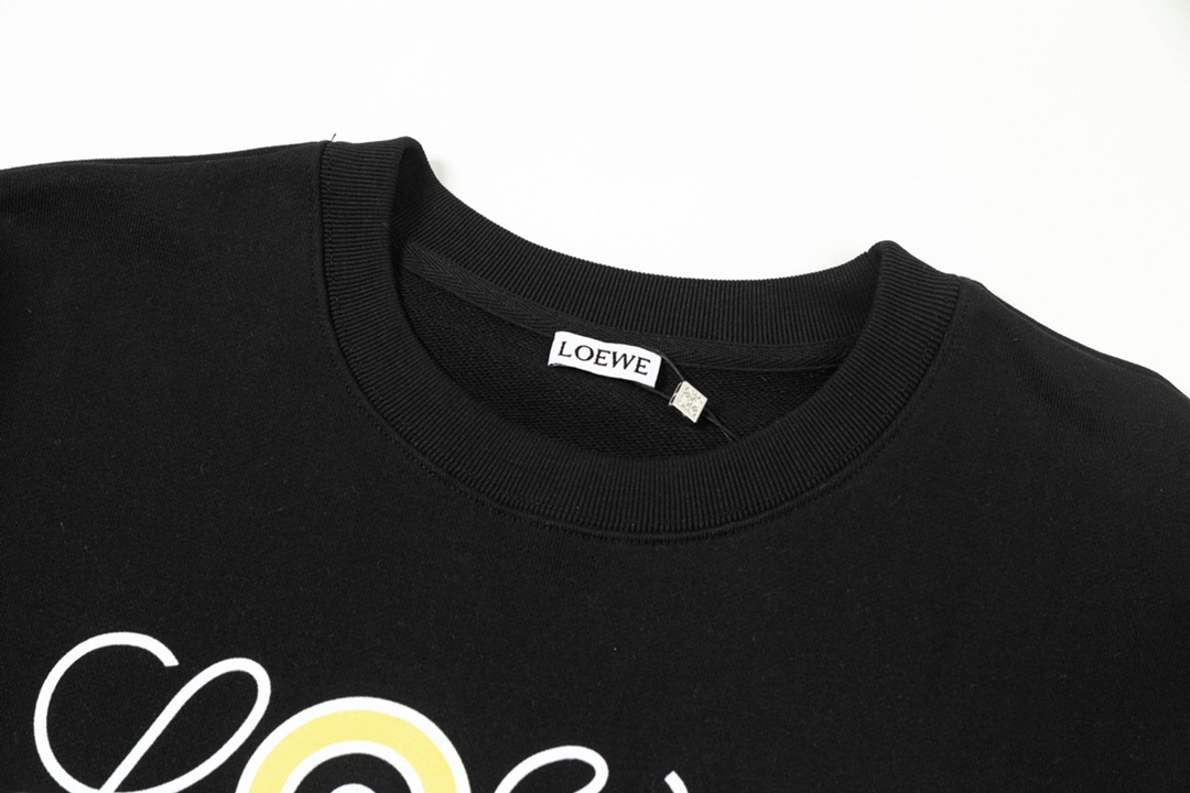 【LOEWE 公式旗艦店】ロエベ  丸首の衛衣 スウェット ご好評に付き再入荷 240925