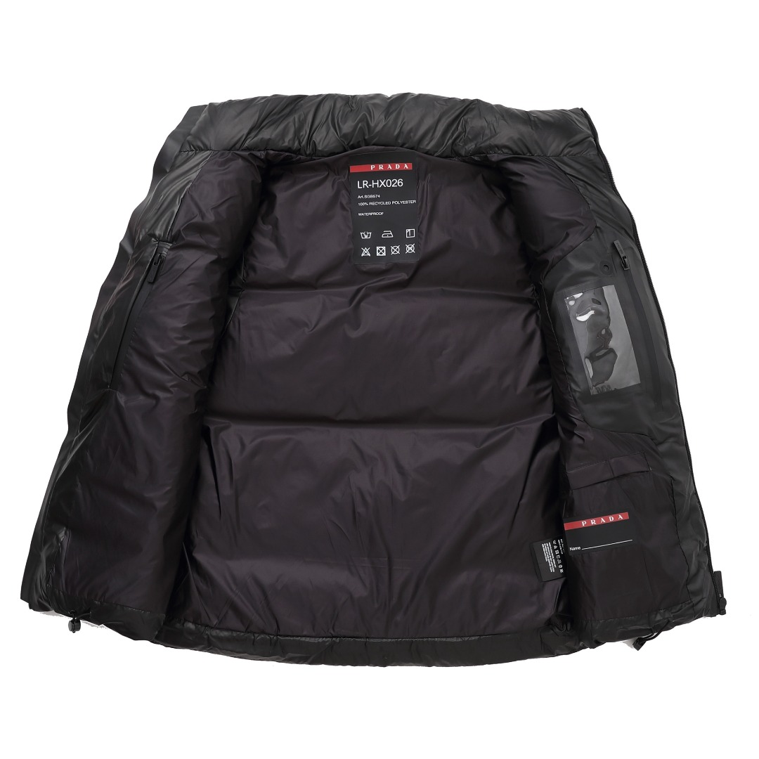 【PRADA 公式旗艦店】プラダ ダウンベスト 当日出荷 好評に付き再入荷！241009