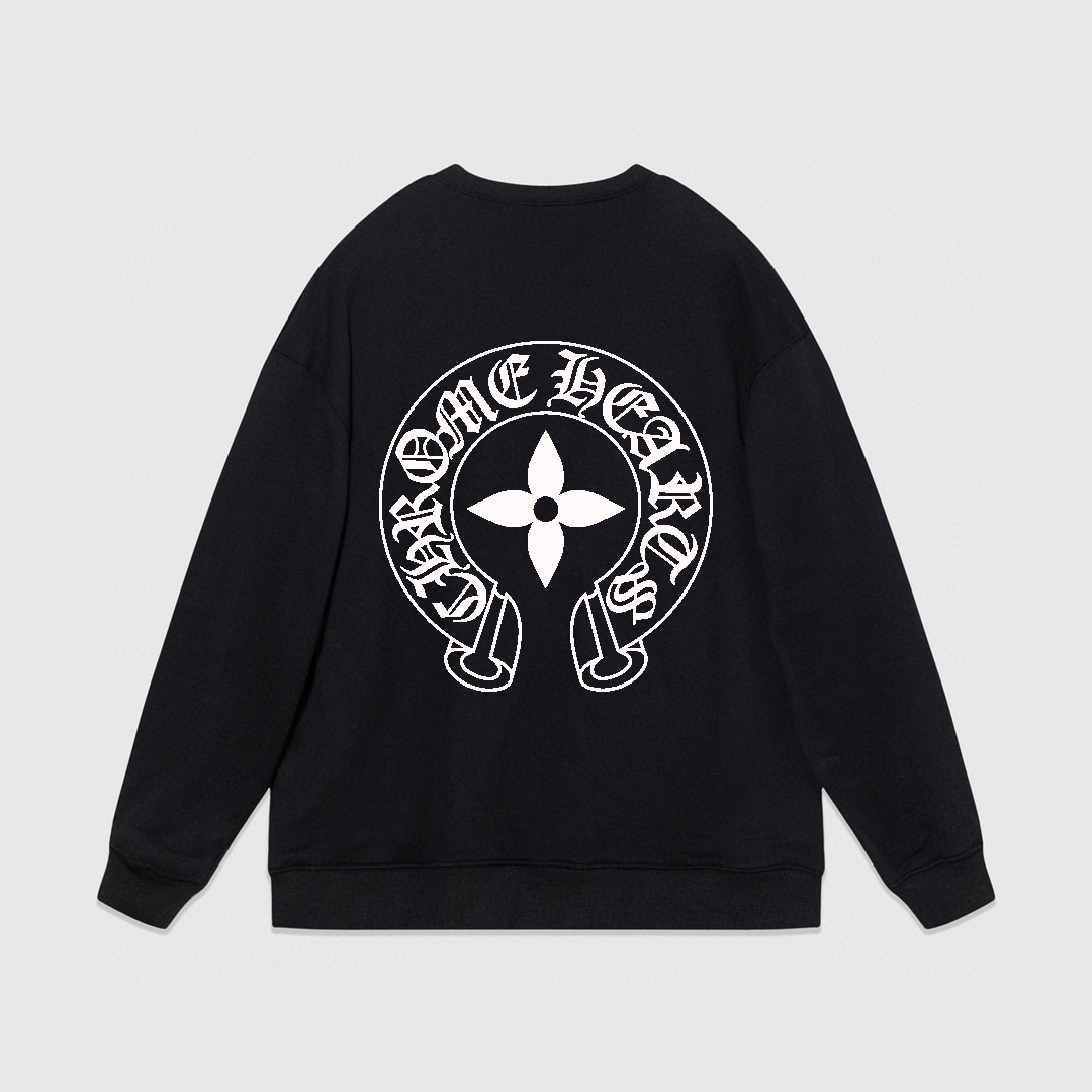 [Copy]【CHROME HEARTS 公式旗艦店】クロムハーツ  丸首の衛衣 スウェット ご好評に付き再入荷240829