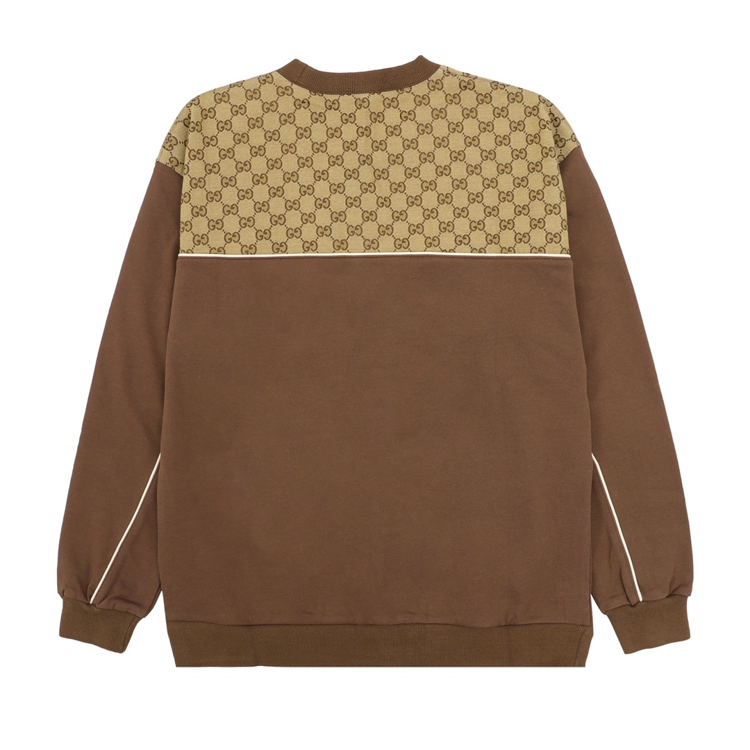 【GUCCI  公式旗艦店】グッチ 丸首の衛衣 スウェットご好評に付き再入荷 241113