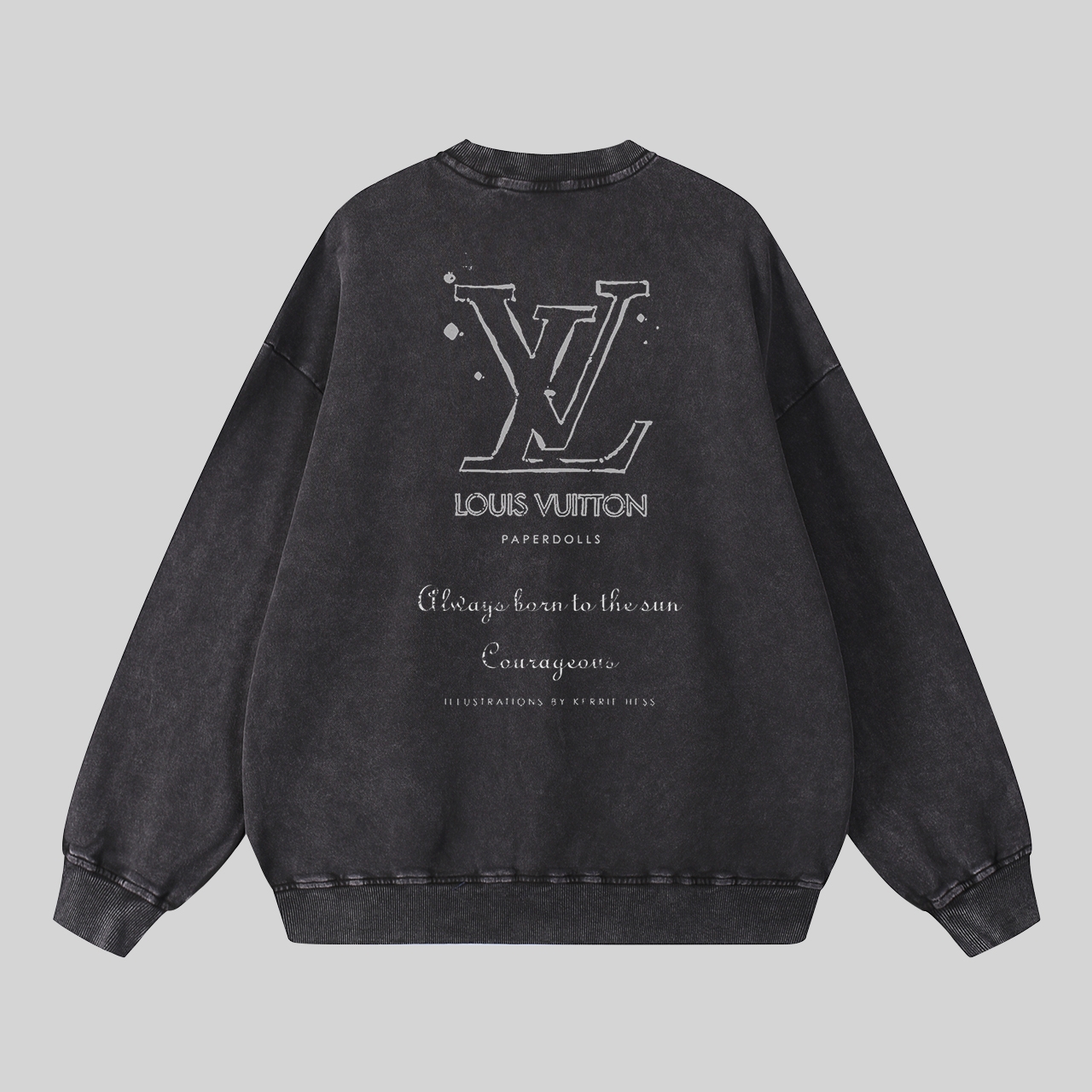 LV【LOUIS VUITTON  公式旗艦店】ルイヴィトン 丸首の衛衣 スウェットご好評に付き再入荷！ 241121