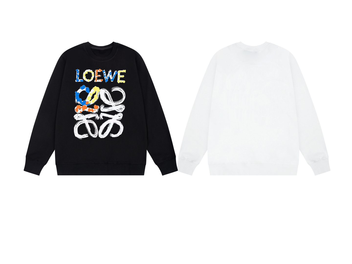 【LOEWE 公式旗艦店】ロエベ  丸首の衛衣  スウェットご好評に付き再入荷！