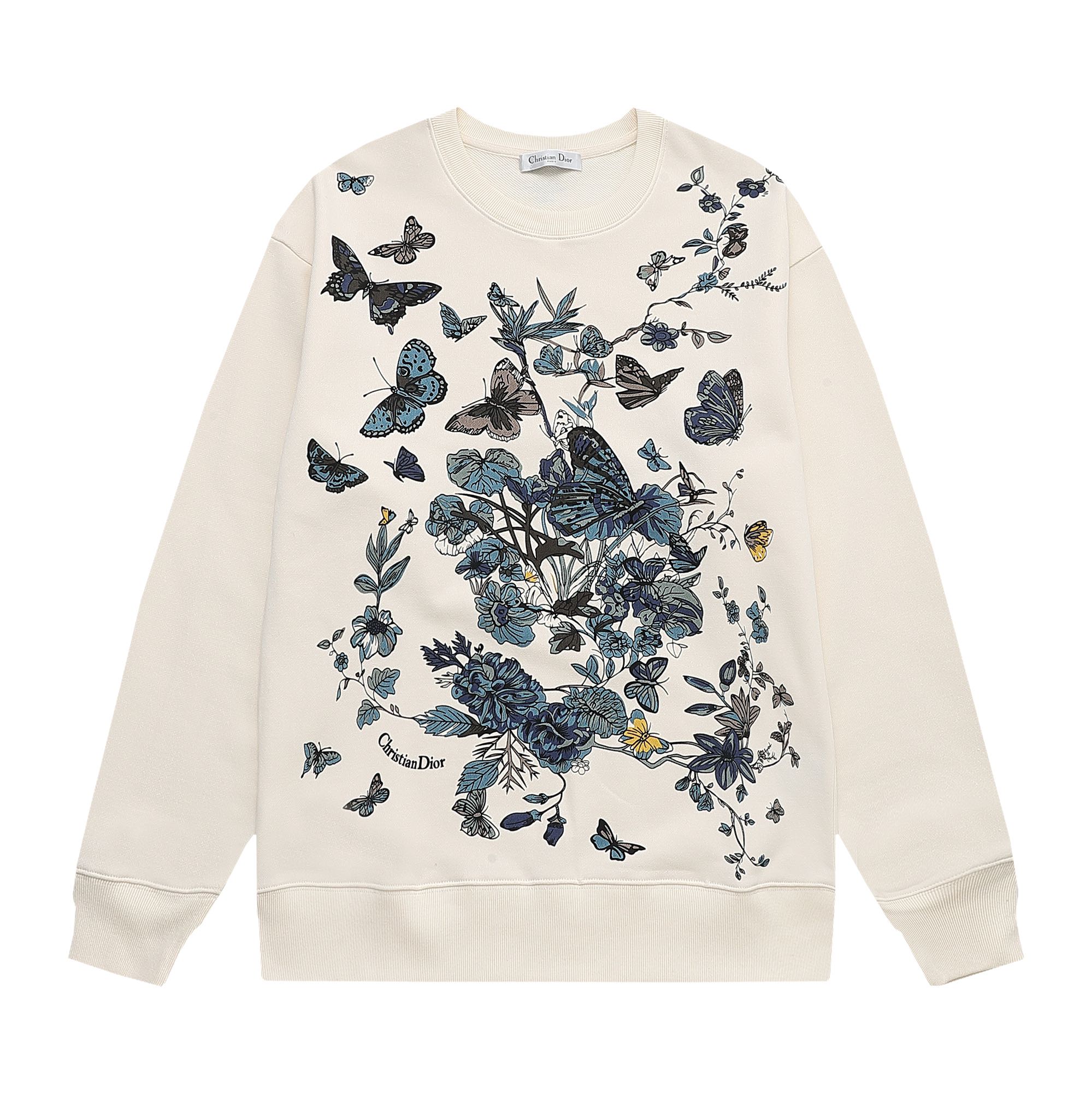 【DIOR  公式旗艦店】ディオール  丸首の衛衣 ご好評に付き再入荷 240809