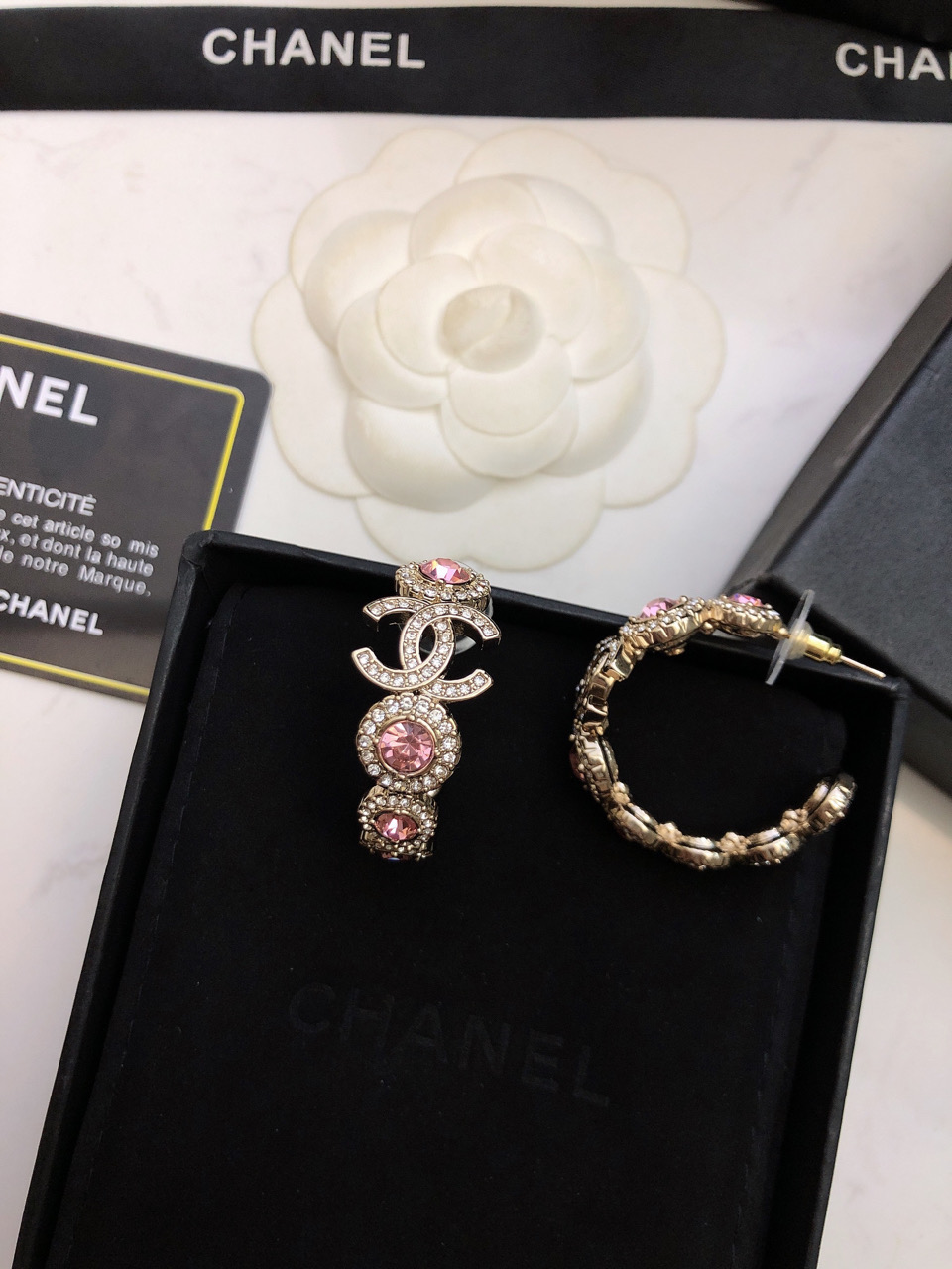【CHANEL】 シャネル   ファッションスタイルのイヤリング