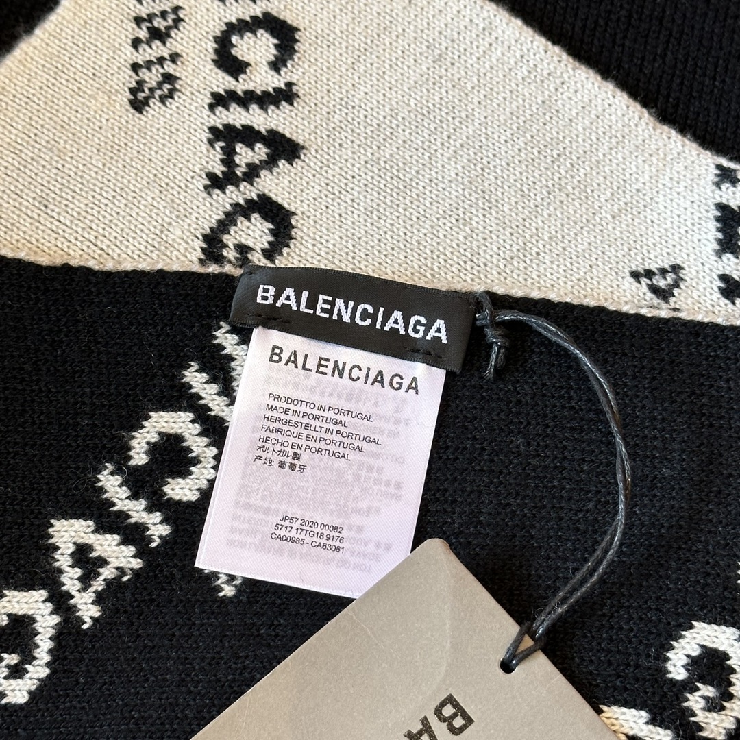 【BALENCIAGA   バレンシアガ】スカーフ38*220CM  241109
