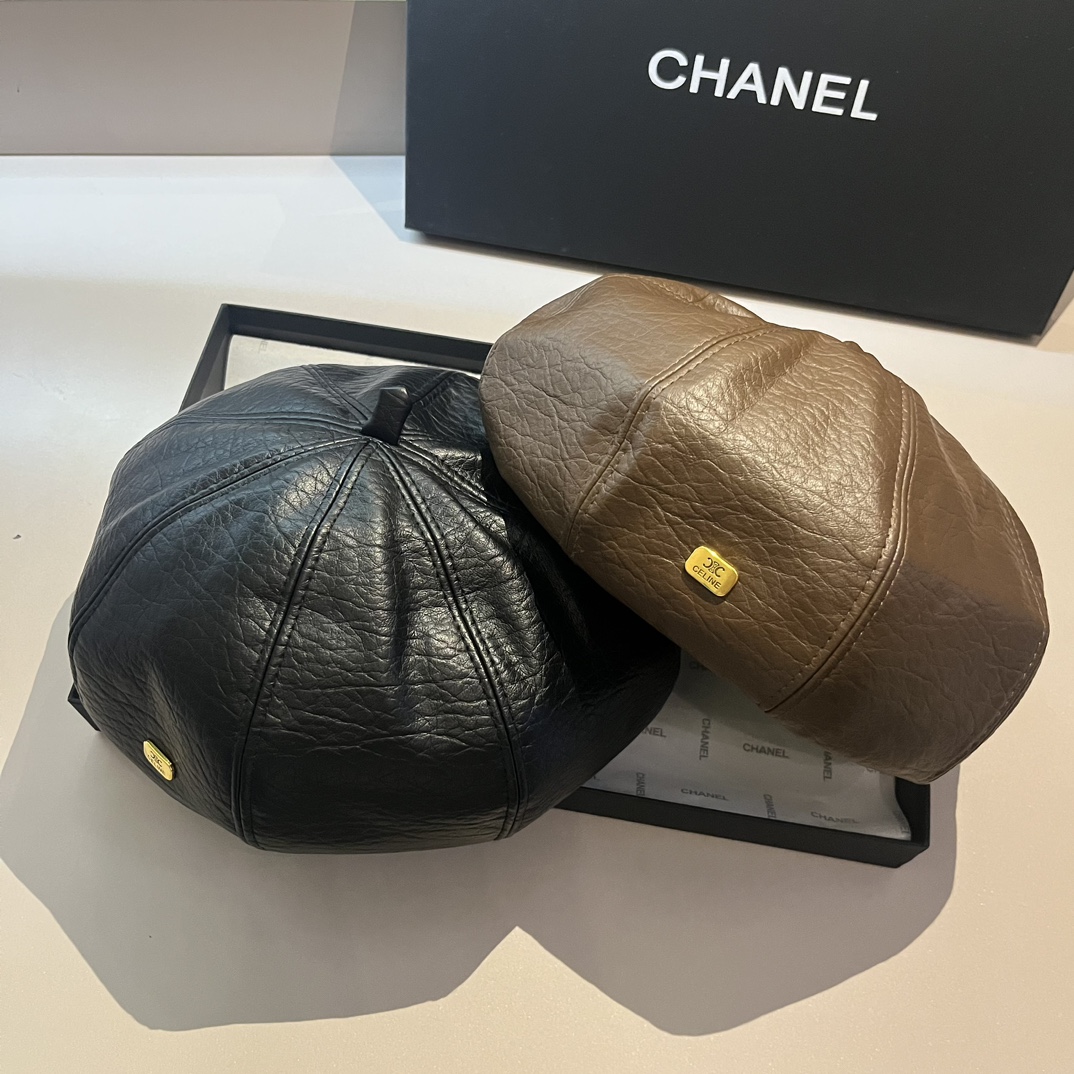 (CELINE)  セリーヌ ベレー帽