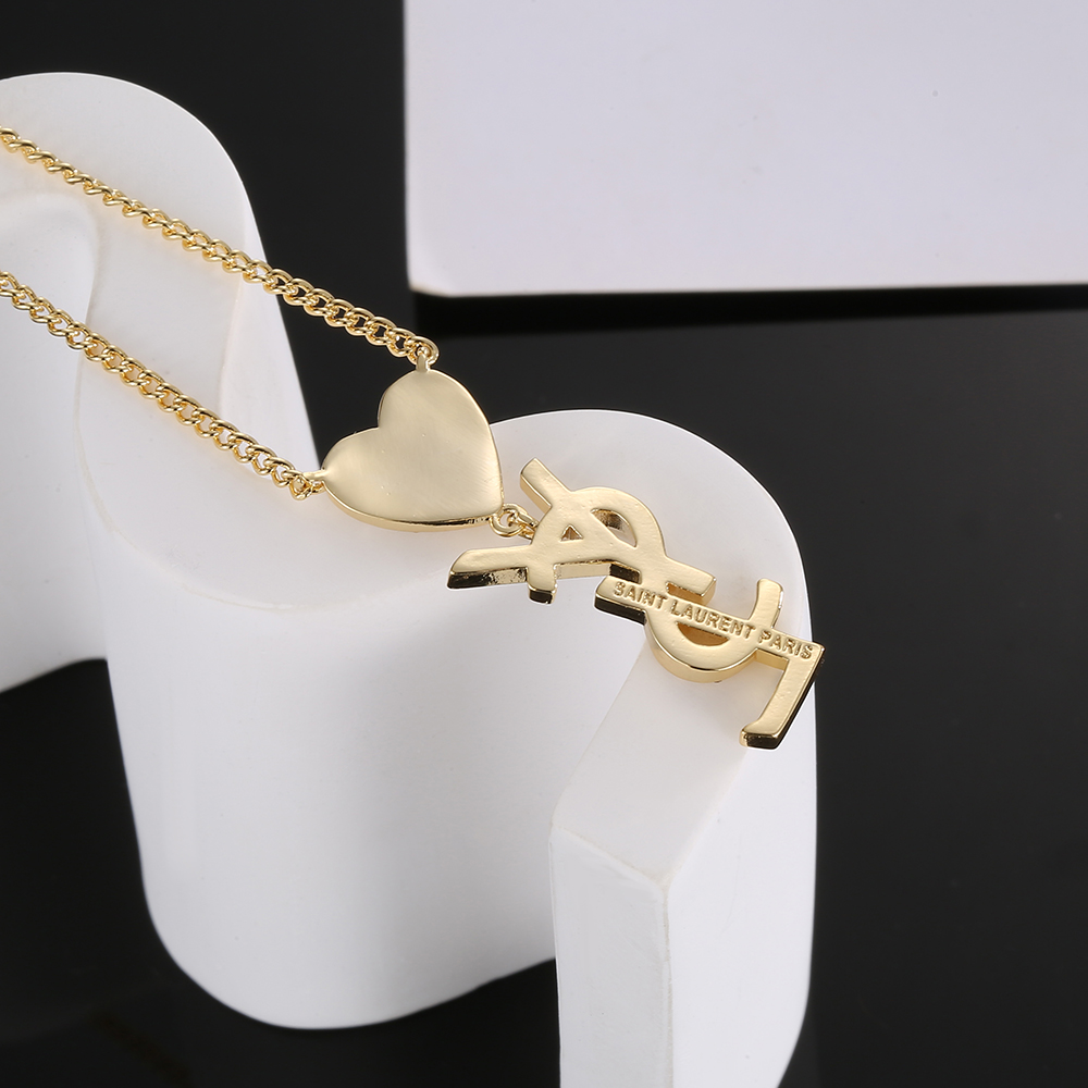 【YSL SAINT LAURENT  】サンローラン ネックレス、新しいネックレス万能シンプルファッションオーナメント