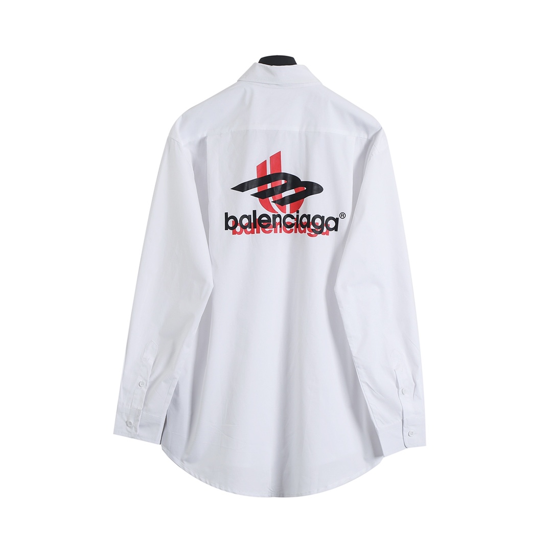 【BALENCIAGA 公式旗艦店】バレンシアガ  シャツ   ご好評に付き再入荷！