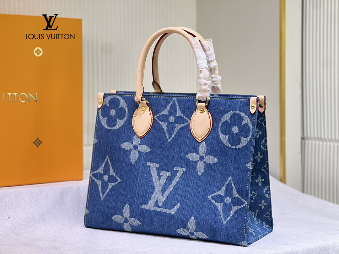 【LOUIS VUITTON 公式旗艦店】ルイヴィトン  ハンドバッグ  当日出荷 好評に付き再入荷！35*27*14CM